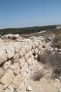 Tel Lachish Walls Ruins Royalty Free Stock Photo