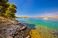 Telascica bay on Dugi Otok island Royalty Free Stock Photo