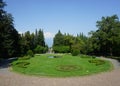 Telavi Tsinandali Palace Garden View Royalty Free Stock Photo