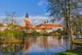 Telc castle in Czech Republic