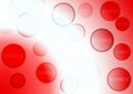Telco Telecom mobile business red texture balloons circle boke