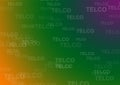 Telco Telecom mobile fixed business texture green grey magenta Royalty Free Stock Photo