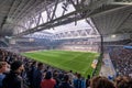Tele2 arena during matchday between Djurgarden and AIK in the swedish soccer leauge Allsvenskan