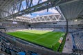 Tele2 arena during matchday between Djurgarden and AIK in the swedish soccer leauge Allsvenskan