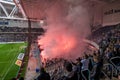 Tele2 arena during matchday between Djurgarden and AIK in the swedish soccer leauge Allsvenskan