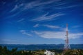 Tele-radio tower. Royalty Free Stock Photo