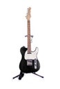 Telecaster Style Guitar Grey Royalty Free Stock Photo