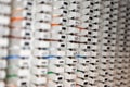 Telecom quick connect punchdown blocks with colorful solid copper twisted pair wire