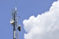 Telecom tower Royalty Free Stock Photo