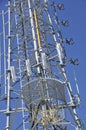 Telecommunication Antennas 3 Royalty Free Stock Photo