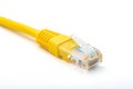 Telecommunication cable RJ45 Royalty Free Stock Photo