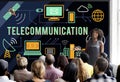 Telecommunication Connection Links Networking Concept