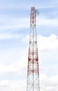 Telecommunication Radio antenna Tower Royalty Free Stock Photo