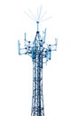 Telecommunication tower Royalty Free Stock Photo