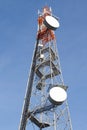 Telecommunication tower Royalty Free Stock Photo