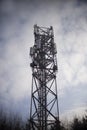 Telecommunication tower Royalty Free Stock Photo