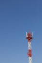 Telecommunication tower Royalty Free Stock Photo