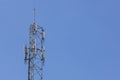 Telecommunication tower Royalty Free Stock Photo