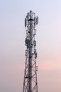 A Telecommunication Tower Royalty Free Stock Photo