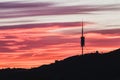 This is a telecommunications tower in Barcelona.