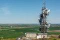 Telecommunications tower in Eastern Washington