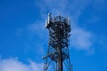 Telecommunications tower near Spotland Stadium