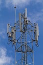 Telecoms Cell Phone Tower. Royalty Free Stock Photo