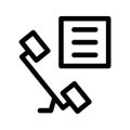 Telecomunication icon or logo isolated sign symbol vector illustration