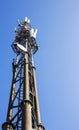 Telecomunication tower Royalty Free Stock Photo