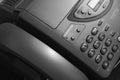 Telefax and telephone keypad Royalty Free Stock Photo