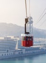 Teleferico Barcelona Port Cable Car Royalty Free Stock Photo