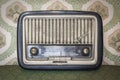 Telefunken Mignonette, an old transistor radio Royalty Free Stock Photo
