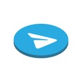 Telegram instant messaging app icon