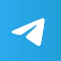 Telegram instant messaging app icon