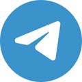 Telegram logo messenger icon. Realistic social media logotype. Telegram button on transparent background Royalty Free Stock Photo