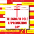 Telegraph Pole Appreciation Day