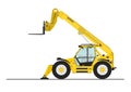Telehandler Royalty Free Stock Photo
