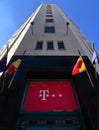 Telekom building, in Bucharest, Romania Royalty Free Stock Photo