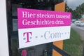 Telekom slogan Royalty Free Stock Photo