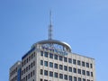 Telekom slovenije logo against blue sky