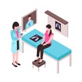 Telemedicine Isometric Icon