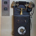 Telephone ancient Royalty Free Stock Photo