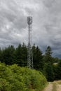 Telephone antenna Royalty Free Stock Photo