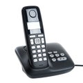 Telephone with base station Royalty Free Stock Photo