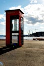 Telephone Booth Royalty Free Stock Photo