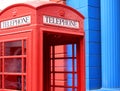 Telephone booth Royalty Free Stock Photo