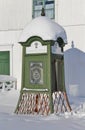 Telephone booth in open-air museum HÃÂ¤gnan