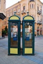 Telephone booths