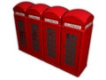 Telephone box Royalty Free Stock Photo