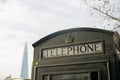 Telephone cabine near The Shard